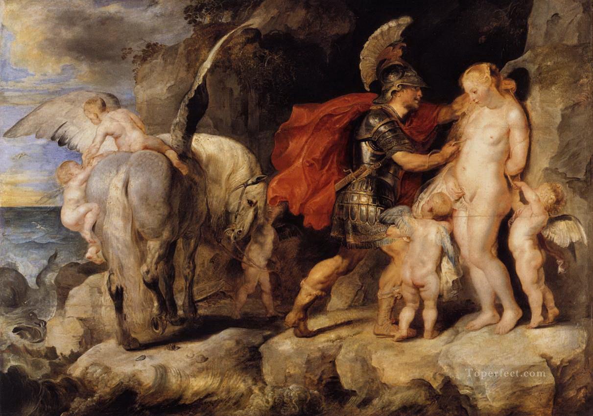 Perseo liberando a Andrómeda Peter Paul Rubens desnudo Pintura al óleo